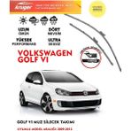 Kruger Volswagen Golf 6 Sileceği Silgeç Silgi Takımı 2009 Model Araç Için (Aparatsız) Direk Montaj