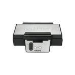 Krups 251 Waffle Makinesi, 850W, 2 Büyük Belçika Waffle, Siyah Paslanmaz Çelik