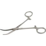 Kruuse Hemostatik Pens. 14 cm / 5.5, Eğri (Kavisli Model)