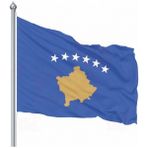Kruvazör Kosova Devleti Gönder Bayrağı 100X150 - Standart - Bayrak - Tek Ebat