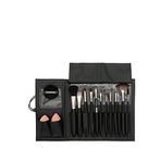 Kryolan Brush Collection Starter 15 Parça Makyaj Fırçası Seti - Şeffaf