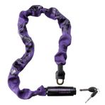 Kryptonite Kryptonite – Keeper 785 – Tümleşik Chain 85 cm – Kilit Şifreli kilit, mor Keeper 785, mor, evrensel, 001614 _ Kry