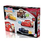 Ks Baby Cars My First 4 In 1 Çerçevesiz Puzzle