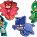 KS Baby Pijamaskeliler My First Puzzle 4 in 1 Çerçevesiz Puzzle