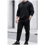 K&S Erkek Sıfır Yaka Oversize Eşofman Takım