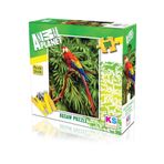 KS Games 100 Parça Animal Planet Scarlet Macaw Puzzle