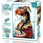 Ks Games 1000 Parça Anne Ve Oğulz Puzzle - David Fairchild