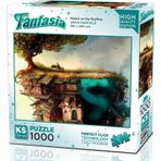 Ks Games 1000 Parça Çatıdaki Piyanı Puzzle - David Fairchild