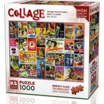 Ks Games 1000 Parça Eski Film Afişleri Puzzle - Ebru Yıldırım