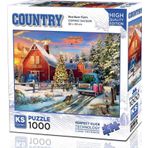 Ks Games 1000 Parça Red Barn Farm Puzzle - Dominic Davison