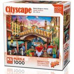 Ks Games 1000 Parça Venedik Rialto Köprüsü Puzzle