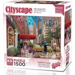 Ks Games 1500 Parça New York 5. Cadde Puzzle - David Maclean