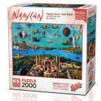 KS Games 2000 Parça Ayasofya Puzzle