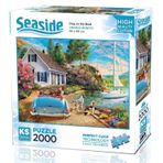 Ks Games 2000 Parça Tekne Ve Sevimli Köpekler Puzzle - Angelo Bonito