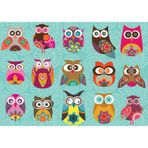 KS Games 20011 500 Parça Multi Owls Puzzle