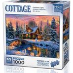 KS Games 20720 1000 Parça Noel Işıkları Puzzle