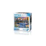 KS Games 22526 Old Winter Cottage 2000 Parça Puzzle -KS Puzzle