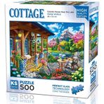 Ks Games 500 Parca Gol Kenarinda Renkli Ev Puzzle