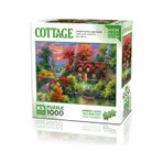 Ks Games Autumn at the Lake House 1000 Parça Puzzle 20672