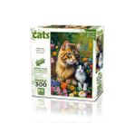 Ks Games Cats Family Puzzle 300 Parça