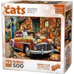 Ks Games Cats On The Car Puzzle 500 Parça 20073