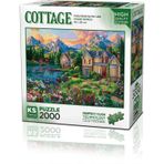 Ks Games Cozy House By The Lake 2000 Parça Puzzle