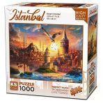 Ks Games Dream İstanbul Puzzle 1000 Parça - Yetişkin Ve Çocuklar İçin Eğitici Yapboz Oyunu - Yüksek Kaliteli, İstanbul Manzaralı Puzzle - 1 Adet