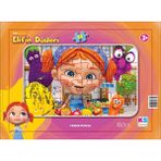 Ks Games Elif'in Düşleri 24 Parça Frame Puzzle ED704