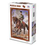 KS Games Gazi Mustafa Kemal Sakarya İsimli Atıyla-11131 1000 Parça Puzzle