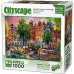 Ks Games Puzzle 1000 Parça Beautiful Sunset In Amsterdam 20793