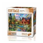 Ks Games Puzzle 2000 Parça Mountain Retreat 22513