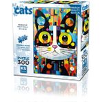 Ks Games Puzzle 300 Parça Abstract Cat