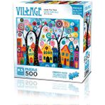 Ks Games Puzzle 500 Parça Candy Tree Town