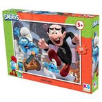 KS Games Şirinler 50 Parça Puzzle Kız Erkek Çocuk Oyuncak Eğitici Oyuncaklar