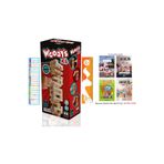 Ks Games Woody's XL Ahşap Denge Oyunu 54 Parça ve The Gumball Lisanslı 4 Adet 16'Syf'lık Boyama Kitabı Hediye