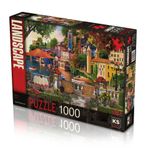 Ks Oyuncak KS Italian Coast 1000 Parça Puzzle