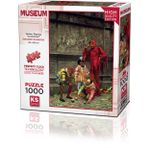 KS Puzzle 1000 Parça Museum Jesters Playing Cochonnet\