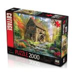 KS Puzzle 2000 Parça Mill Cottage Değirmen Kulübesi Puzzle