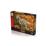 KS Puzzle 20506 White Tiger 1000 Parça Puzzle