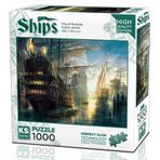 Ks Puzzle 20681 Rochelle Şehri 1000 Parça Puzzle