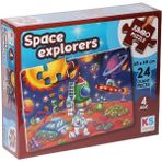 KS Puzzle JP 31011 Space Explorers Jumbo 24 Parça Puzzle