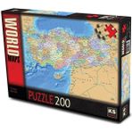 KS Türkiye Siyasi Haritası 200 Parça Puzzle