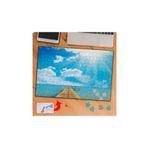 KS70402 Mavi Denize Uzanan İskele 240 Parça Puzzle Yapboz Tablo
