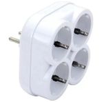 KSB Store De-Pa 10004 Topraklı 16 Amper 250 Volt Beyaz 4'lü Çok Amaçlı Golyat Priz