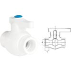 KSB Store Ege Yıldız Pprc 40 mm Küresel Vana Gri