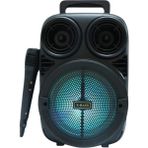 KSB Store Kablosuz Karaoke Hoparlör Mikrofonlu Rgb Işıklı 6.5 Inç Bluetooth Speaker Taşınabilir