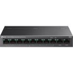 KSB Store Tp-Lınk LS110P, Green Tech, 10 Port, Meggabit, 8 Port Poe+ 96W, Metal Kasa, Yönetilemez, Masaüstü Switch