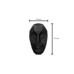 KSKN Squid Game Yönetici Maske Mat Siyah (3dprinter)