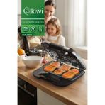 Ksm-2405K Elektrikli Waffle Makinesi Çocuk Portatif Mutfak Mini Waffle Izgara