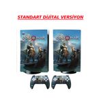 KT Decor God Of War Playstation 5 & Dualsense Full Sticker Kaplama Seti